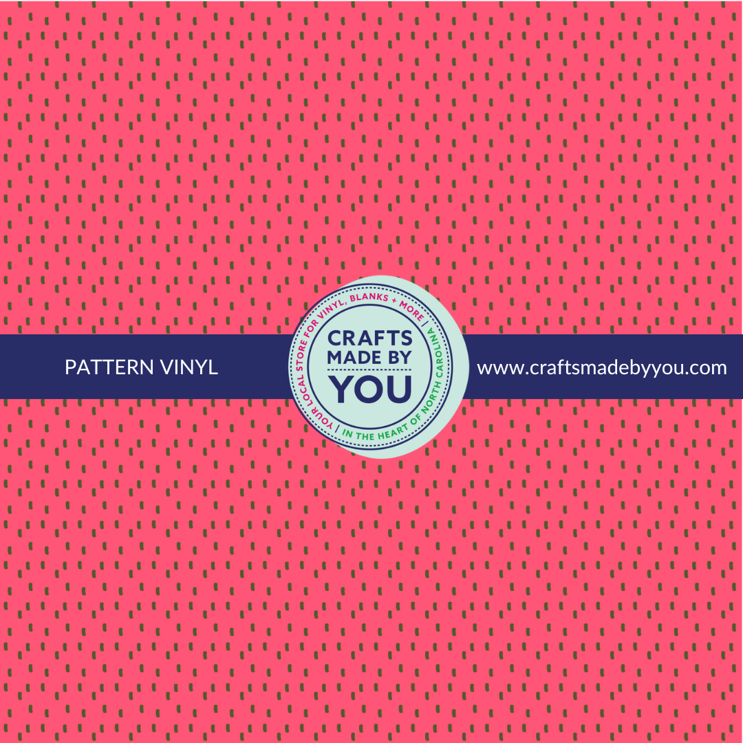 12" x 12" Pattern Adhesive Vinyl - Berry Seeds