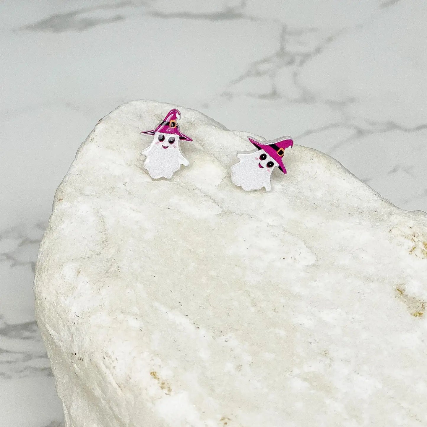 Ghost Acrylic Earring