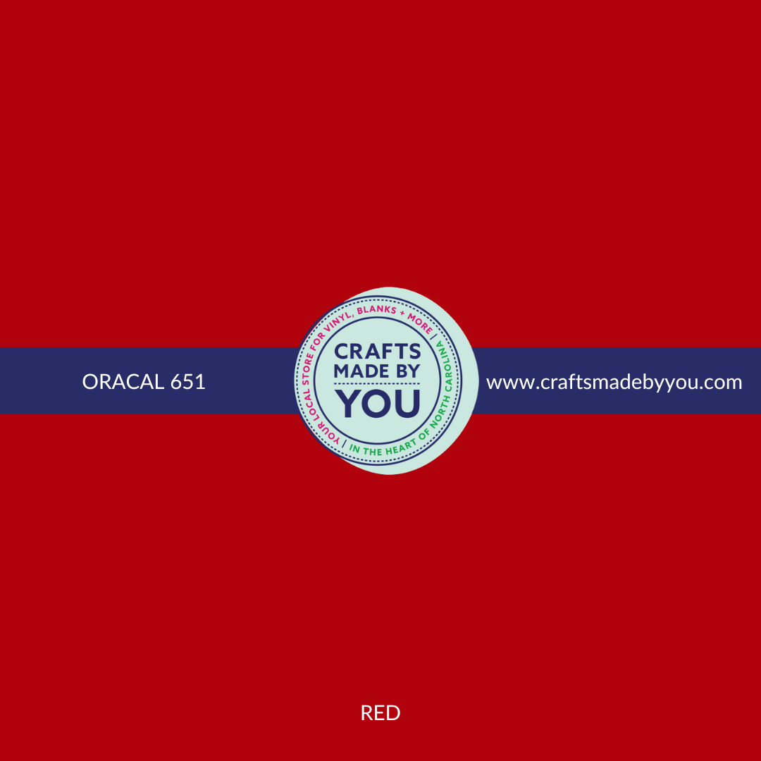 Oracal 651 - Red