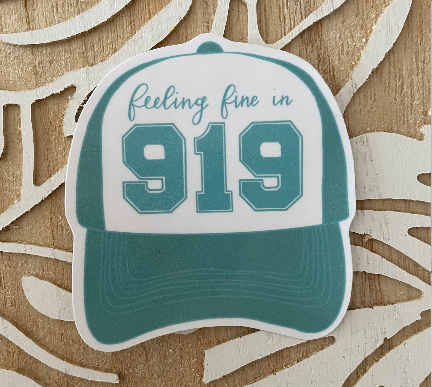 Feeling Fine in 919 Sticker