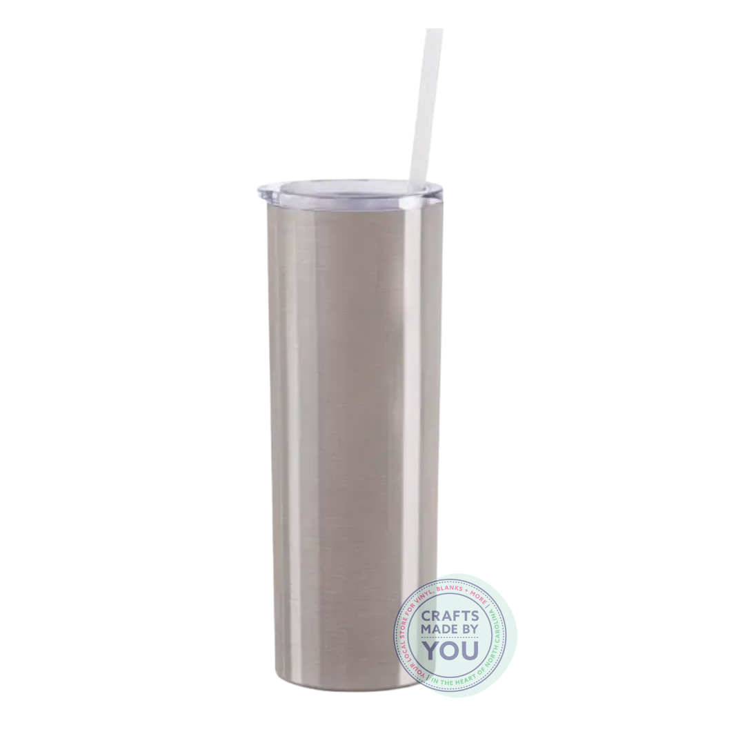 20 oz. Skinny Steel: Stainless Steel
