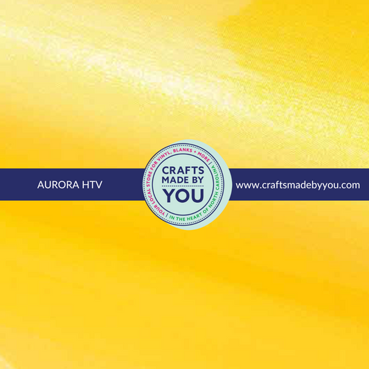 Siser Aurora™ HTV - 12" x 12" - Yellow