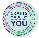 Crafts Made by You Craft Vinyl Blanks Cricut Workshops Cary North Carolina