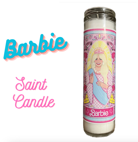 Celebrity Saint Candle - Barbie