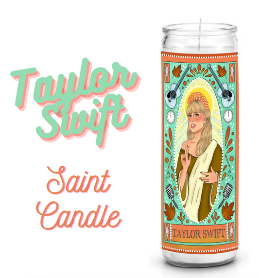 Celebrity Saint Candle - TSwift