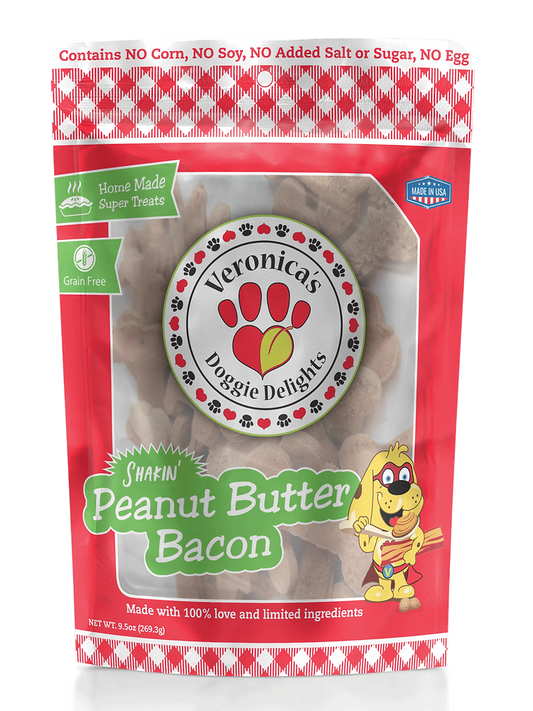 Shakin Peanut Butter Bacon - Grain free