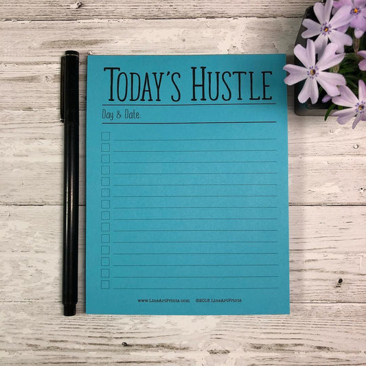 Notepad: Today's Hustle
