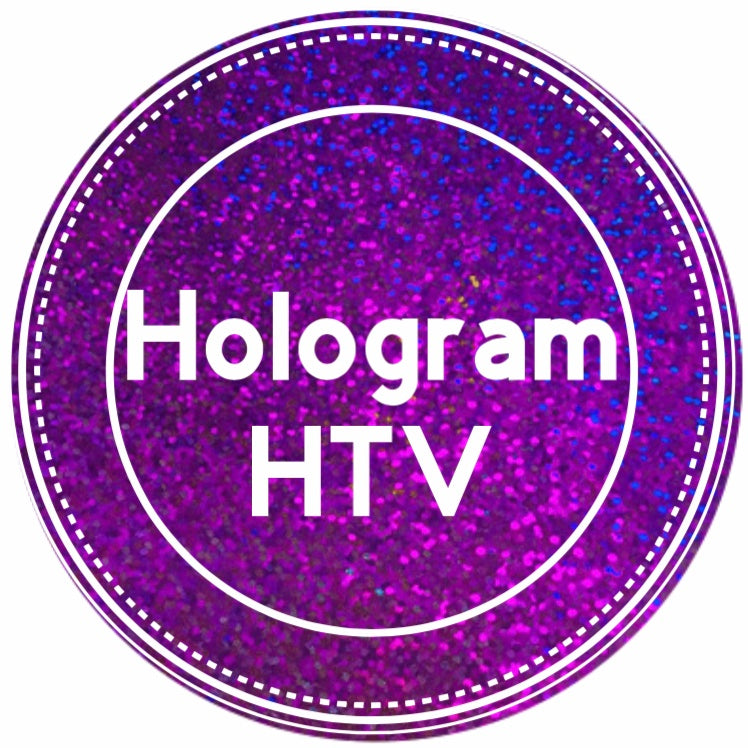 CAD-CUT® Hologram Heat Transfer Vinyl- Purple