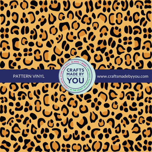 12" x 12" Heat Transfer Vinyl- Animal Print