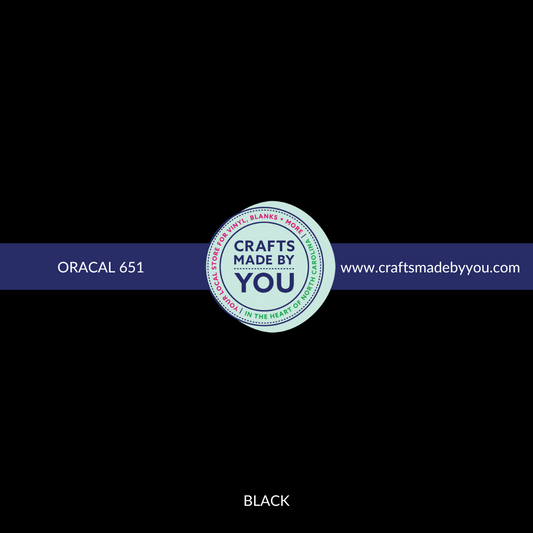 Oracal 651 - Black