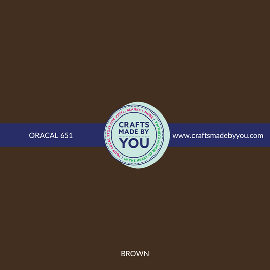 Oracal 651 - Brown