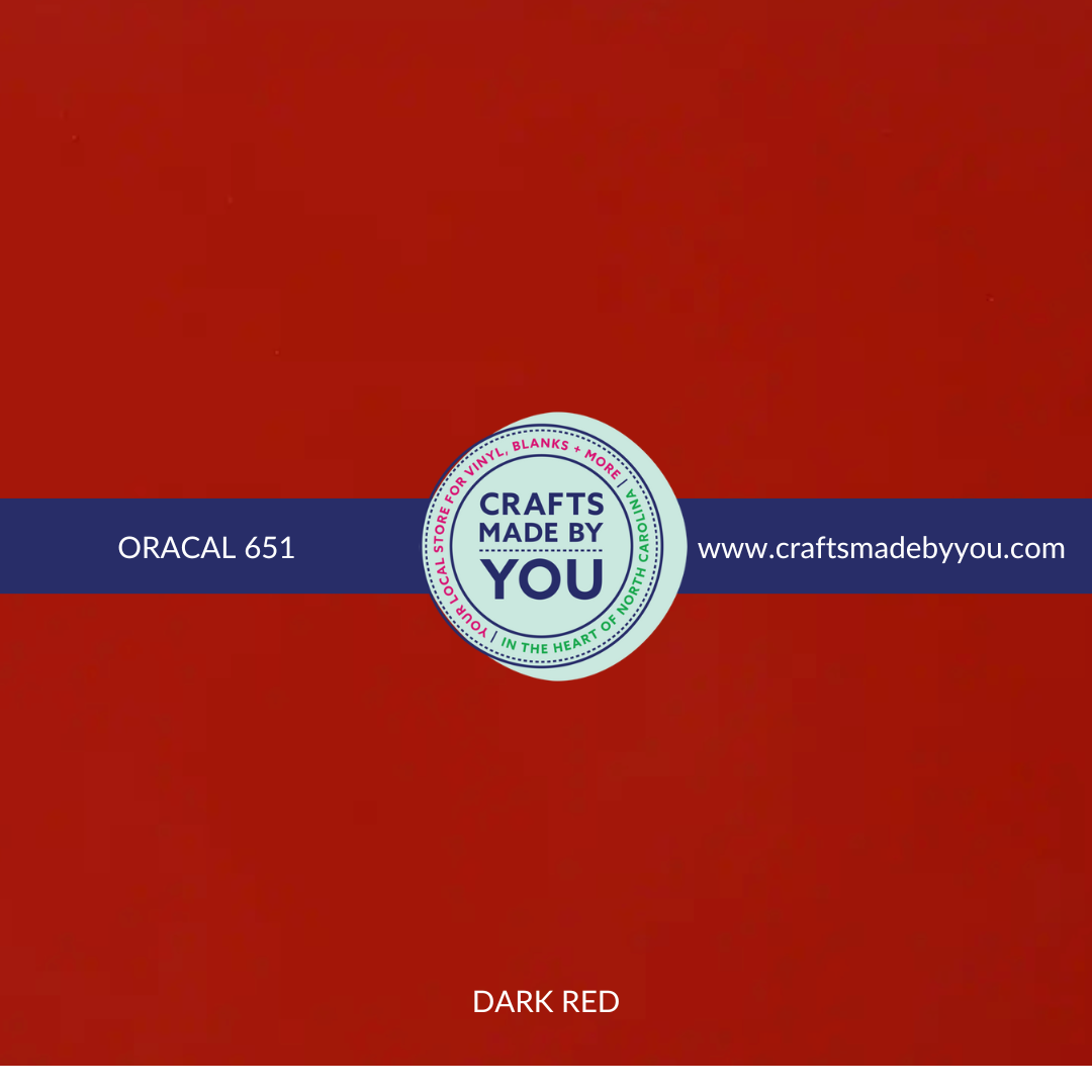 Oracal 651 - Dark Red