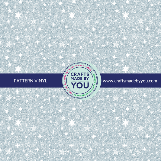 12" x 12" Pattern Heat Transfer Vinyl- Starry
