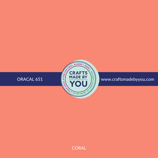 Oracal 651 - Coral