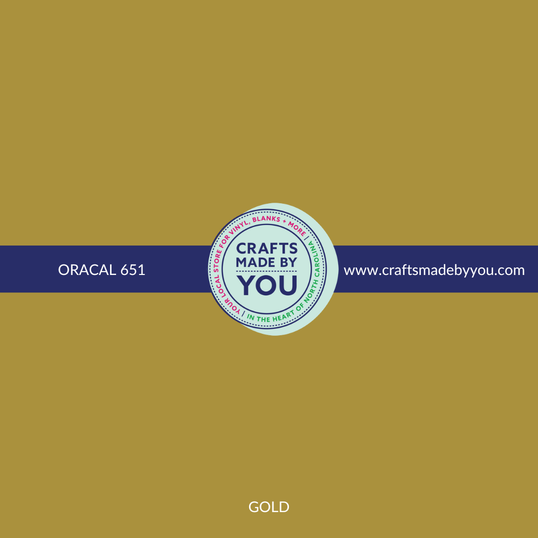 Oracal 651 - Gold