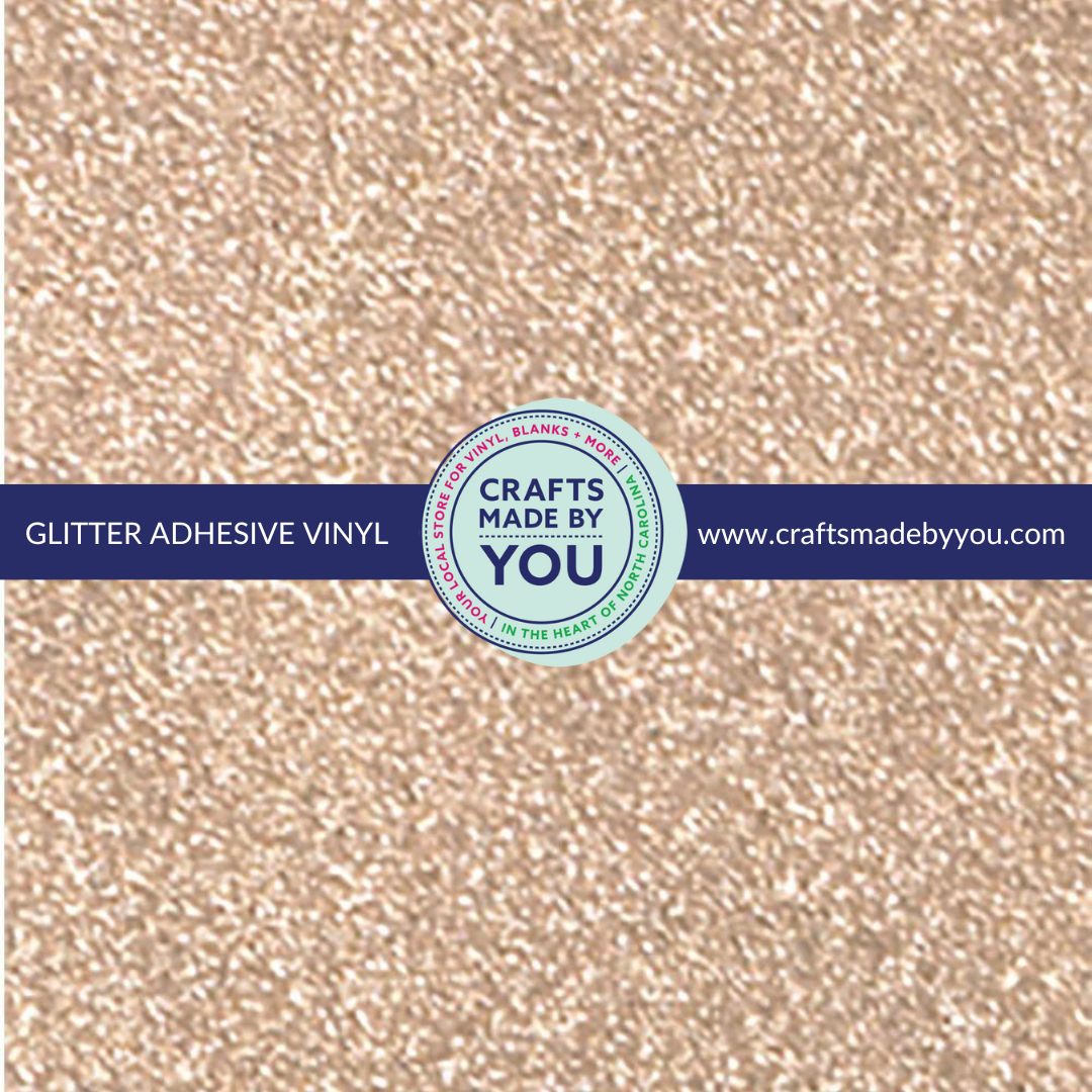 Siser EasyPSV® Permanent Adhesive Glitter 12" x 12" - Glimmering Gold