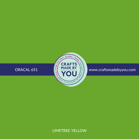 Oracal 651 - Limetree Green