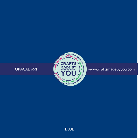 Oracal 651 - Blue