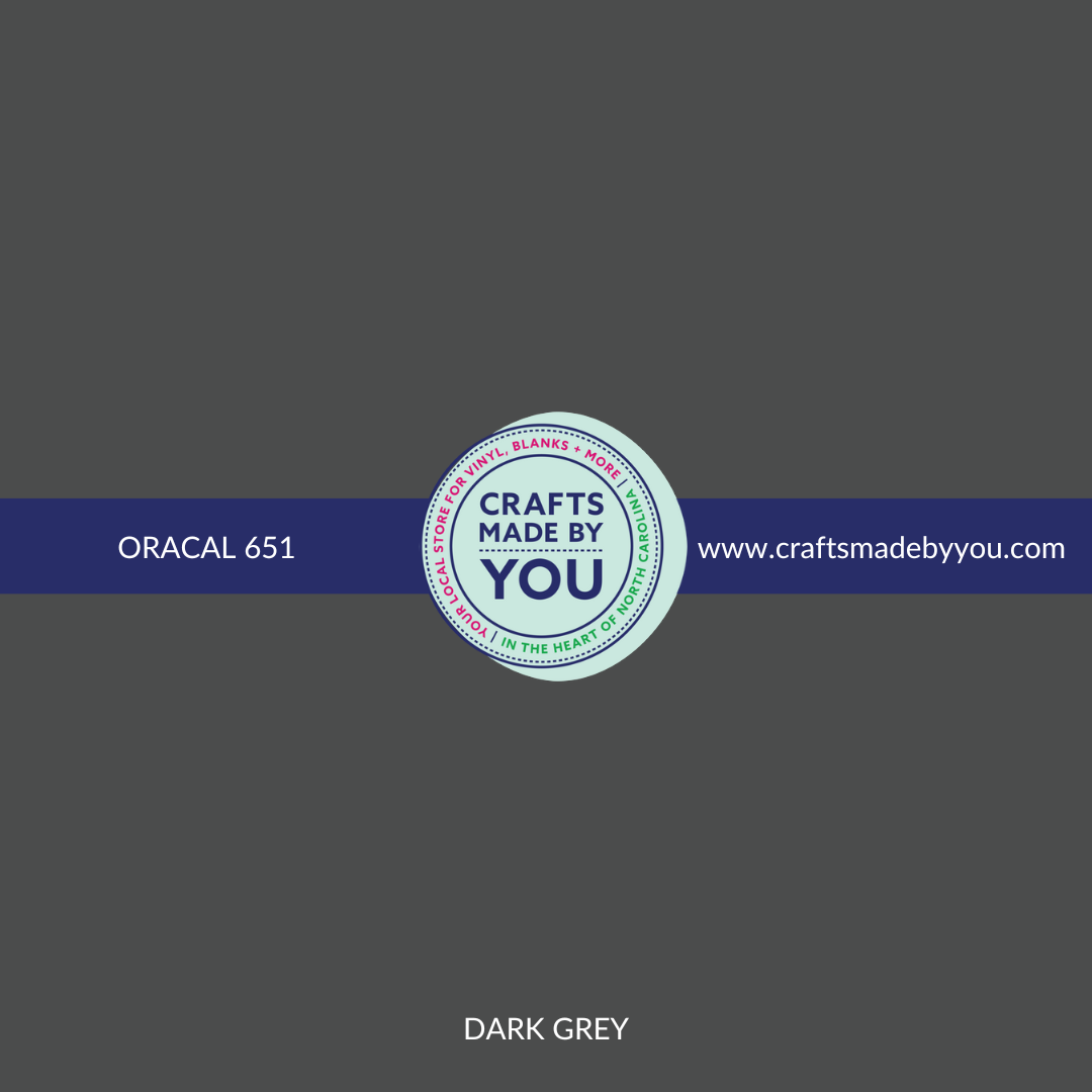 Oracal 651 - Dark Grey