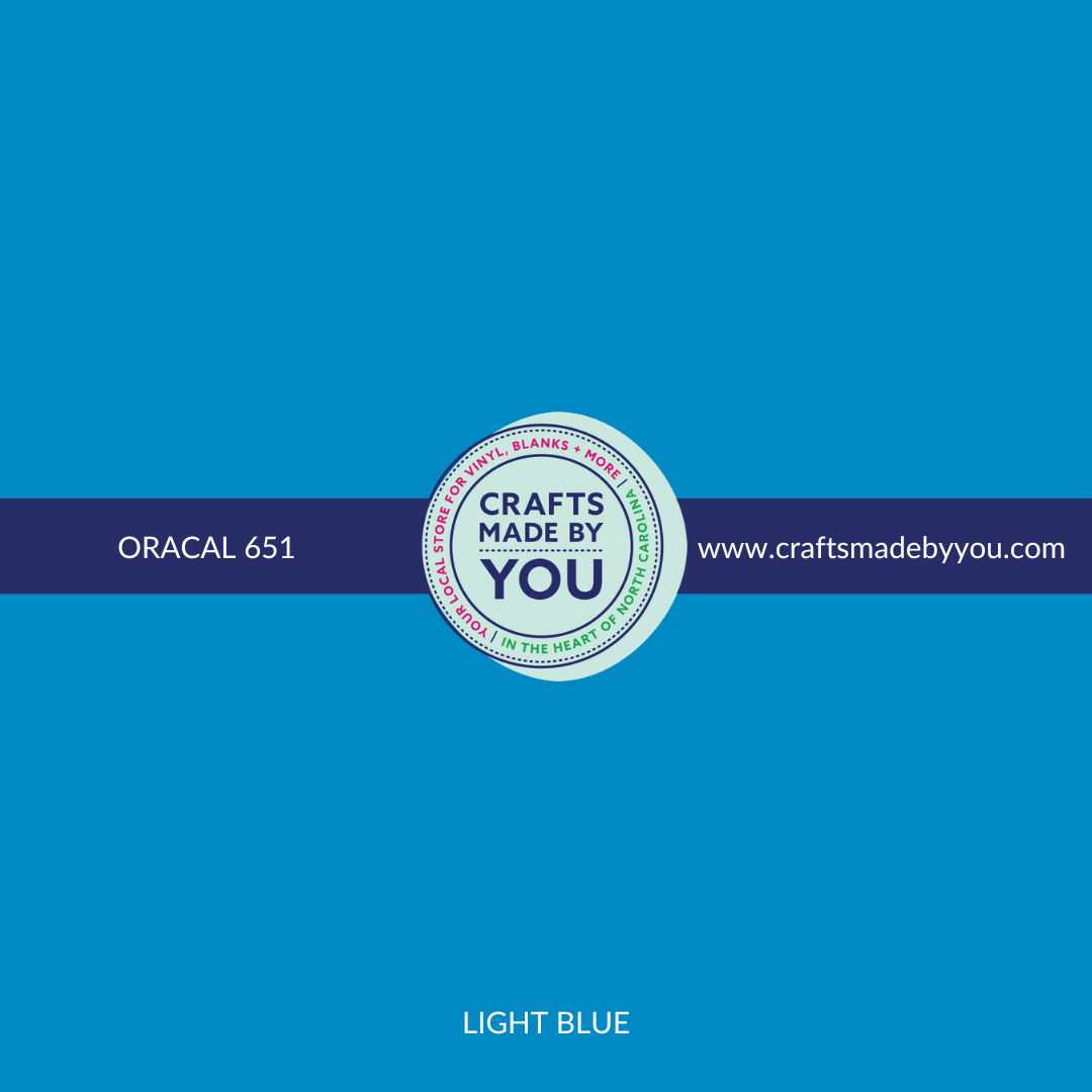 Oracal 651 - Light Blue