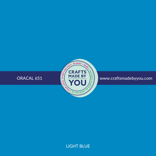 Oracal 651 - Light Blue