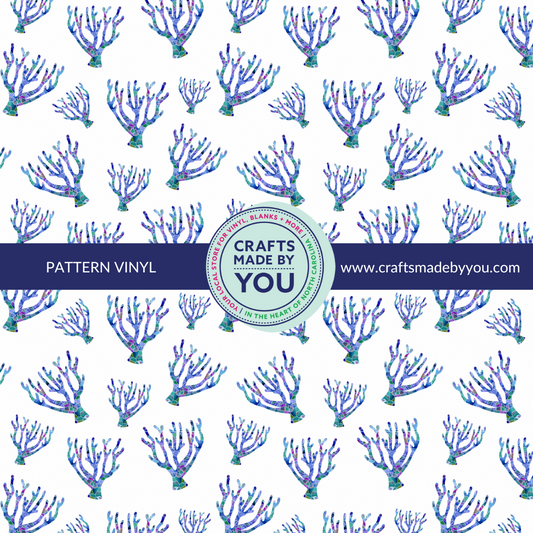 12" x 12" Heat Transfer Vinyl- Mosaic Coral