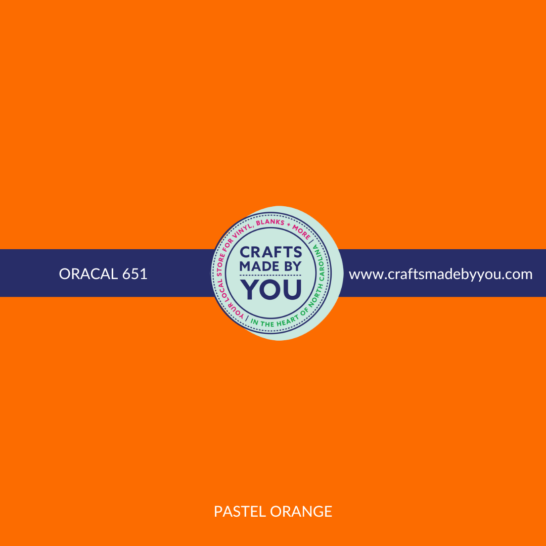Oracal 651 - Pastel Orange