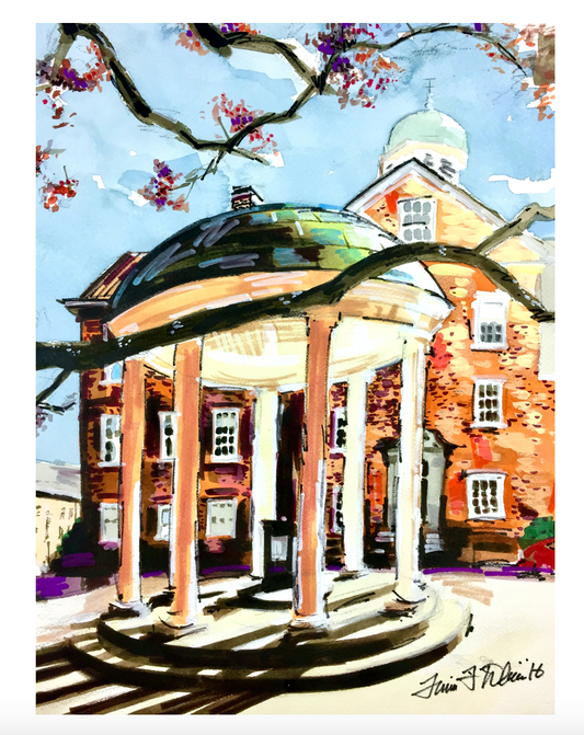 Old Well UNC Chapel Hill, North Carolina Card