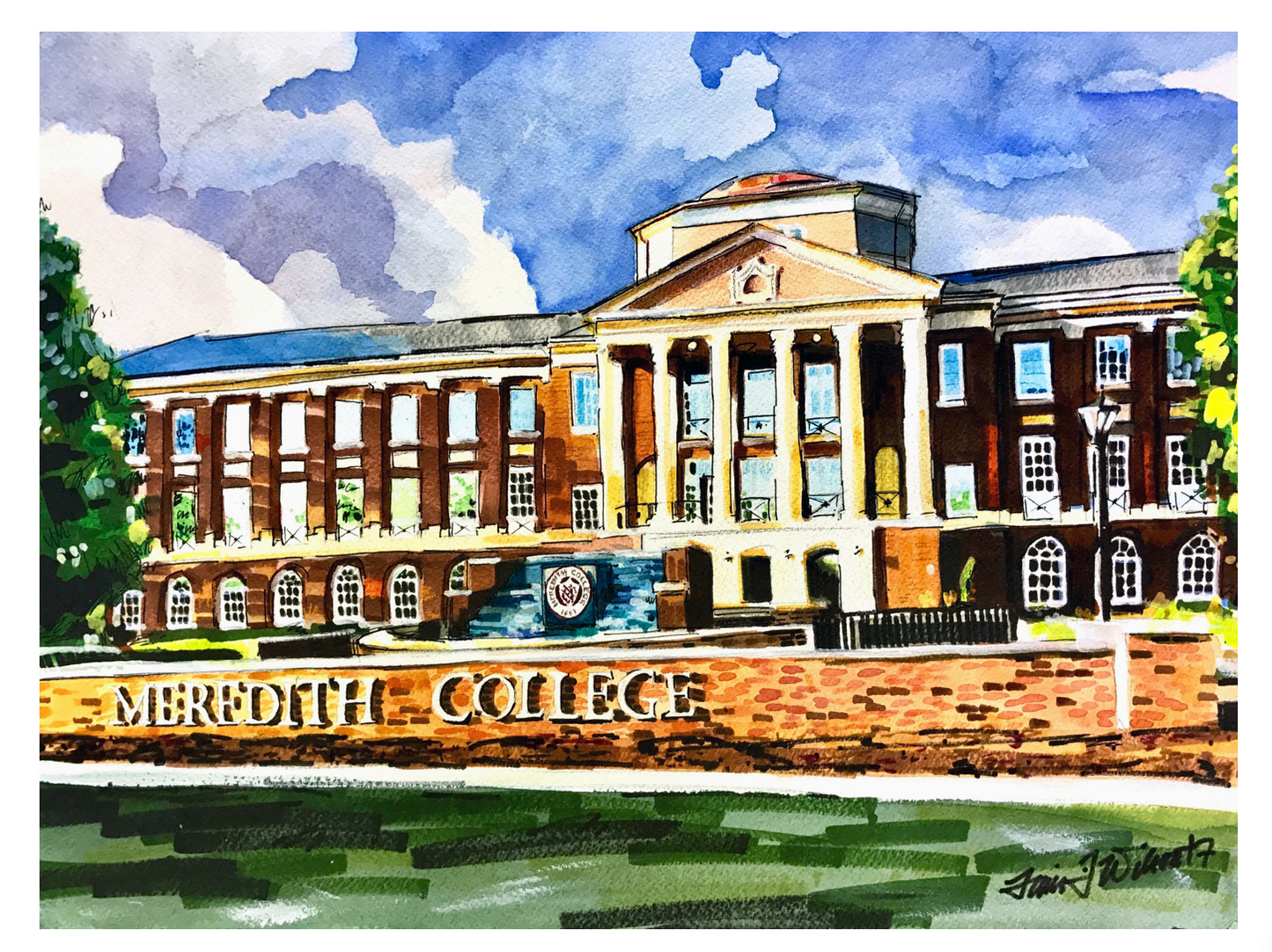 Meredith College Card Raleigh, North Carolina