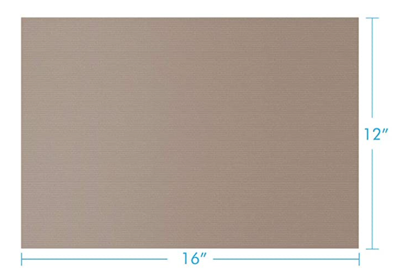 Teflon Sheet for Heat Press Transfer Sheet Non Stick 12''x16'' (2 Pack)