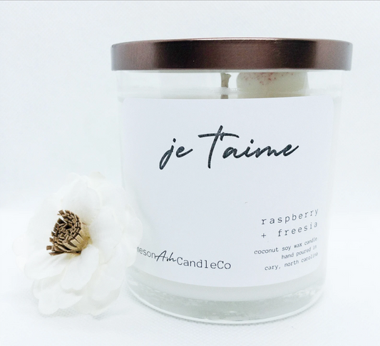 Je T'aime - 8 oz. Soy Candle