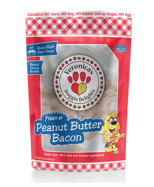 Power UP Peanut Butter Bacon - 9.5 oz