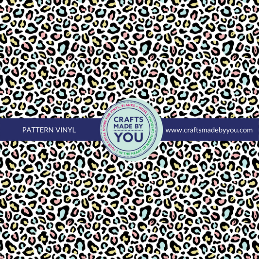 12" x 12" Pattern Heat Transfer Vinyl- Wild Thing