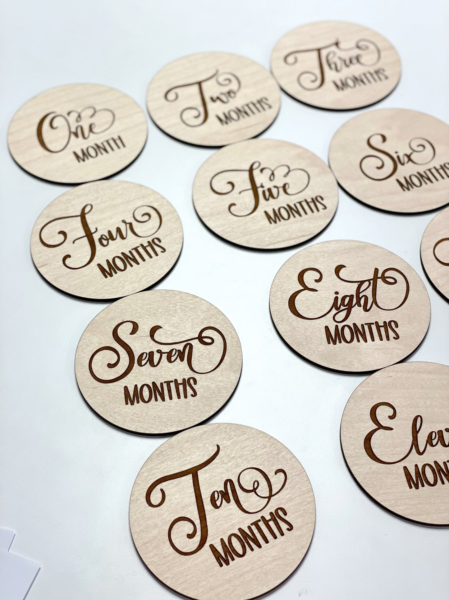 Baby Monthly Milestone Markers (set of 13)